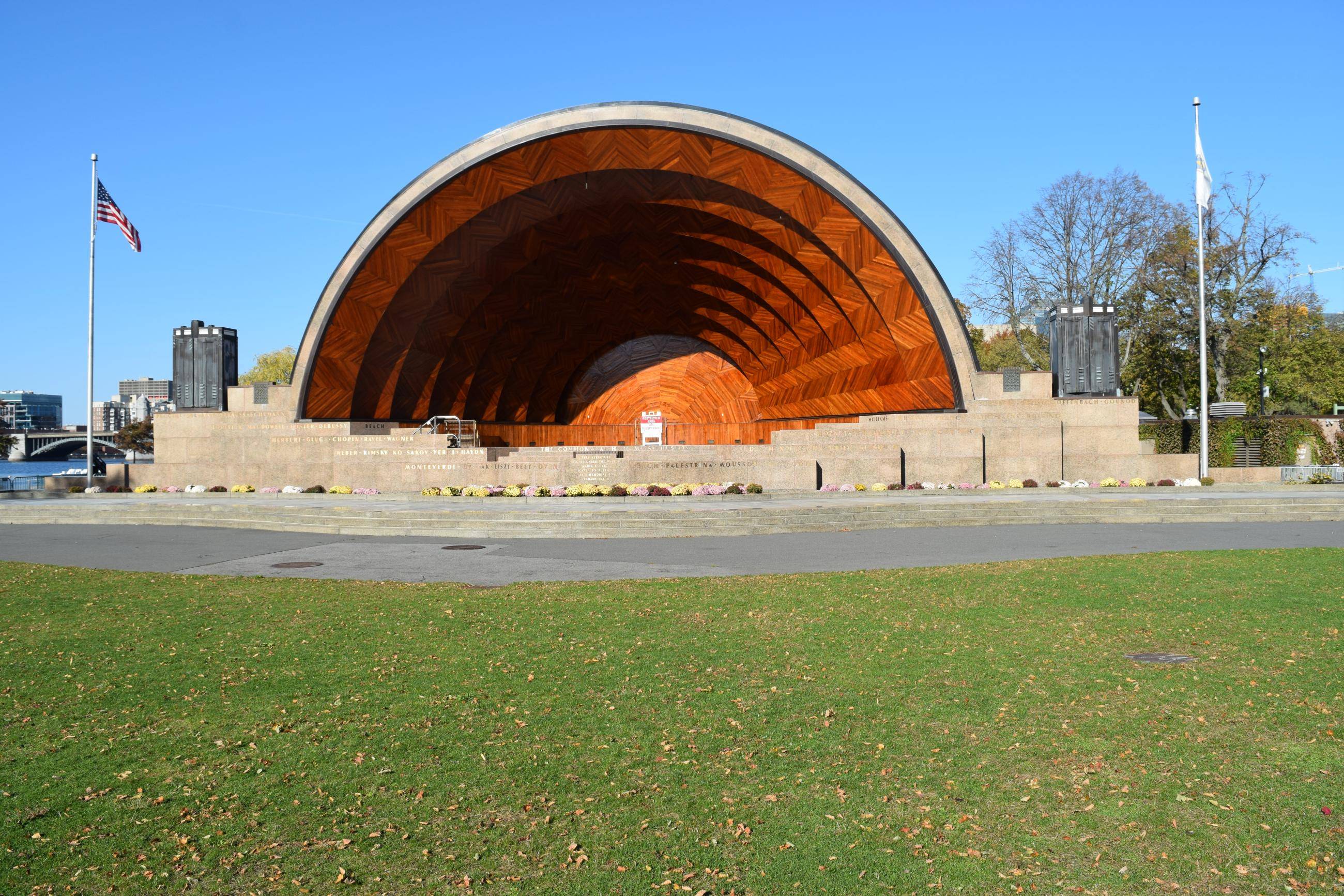 Hatch Memorial Shell; Photo via BH+A