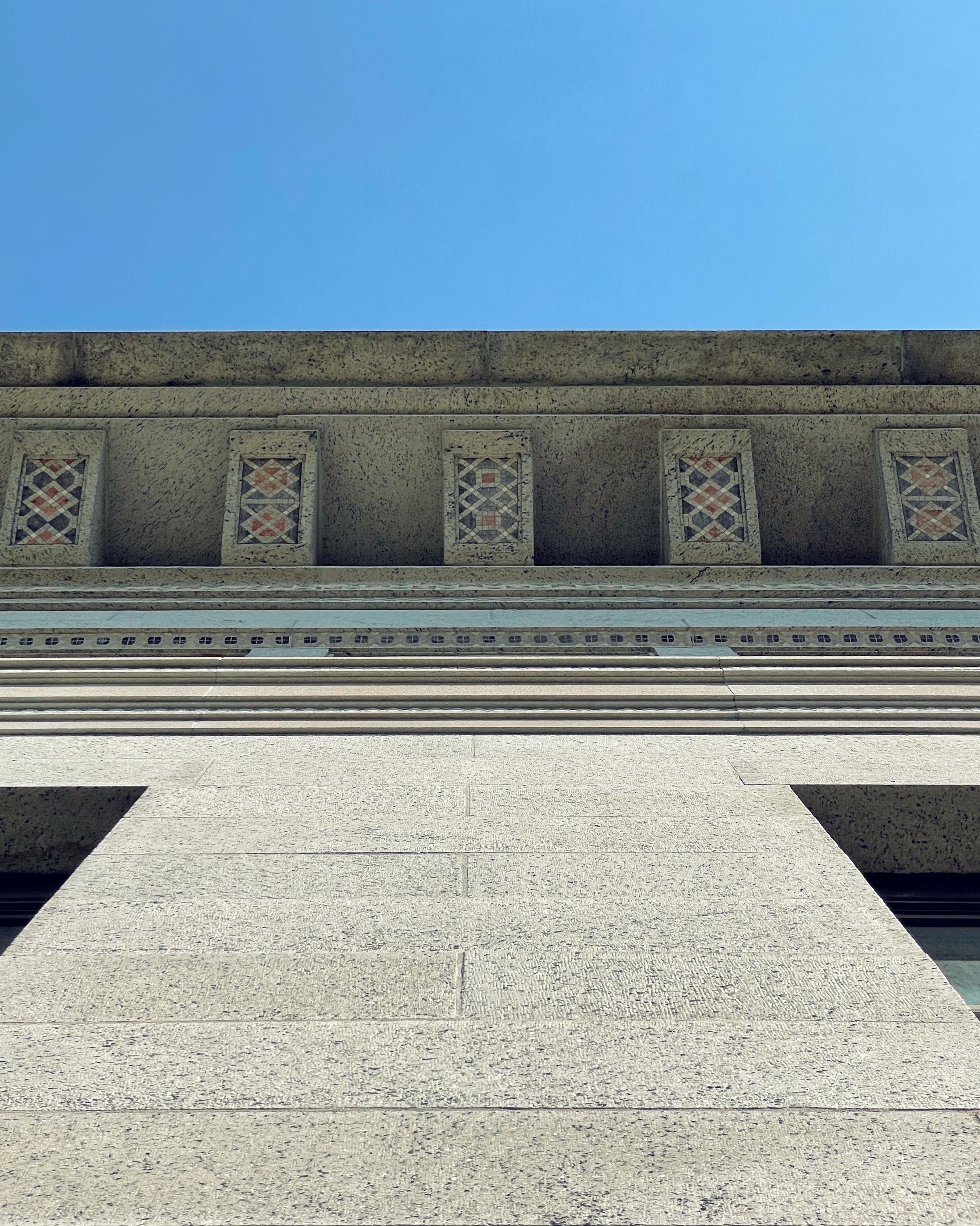 Cornice detail.