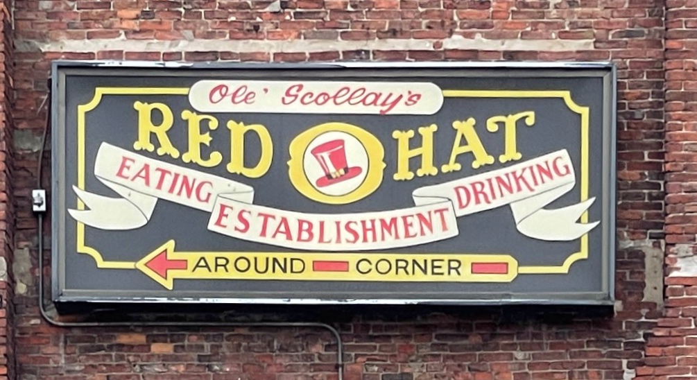 Red Hat Sign