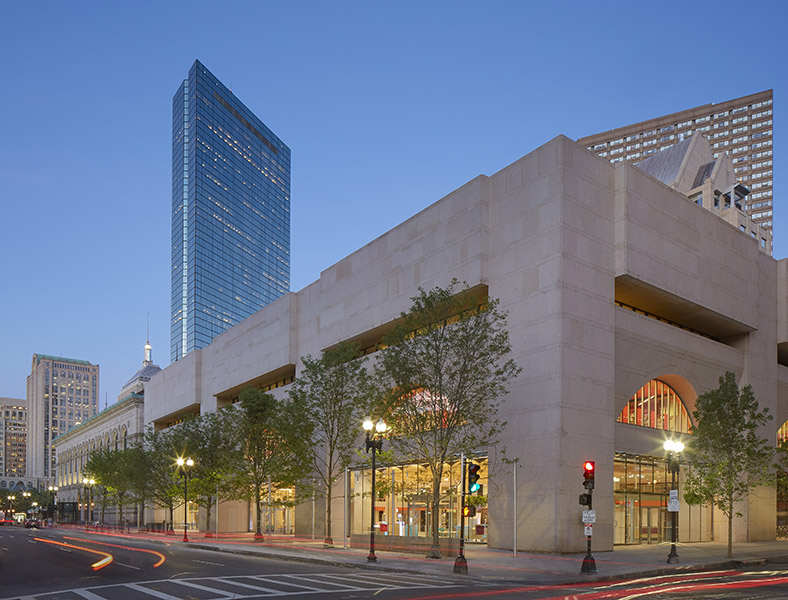 Phillip Johnson Boston Public Library