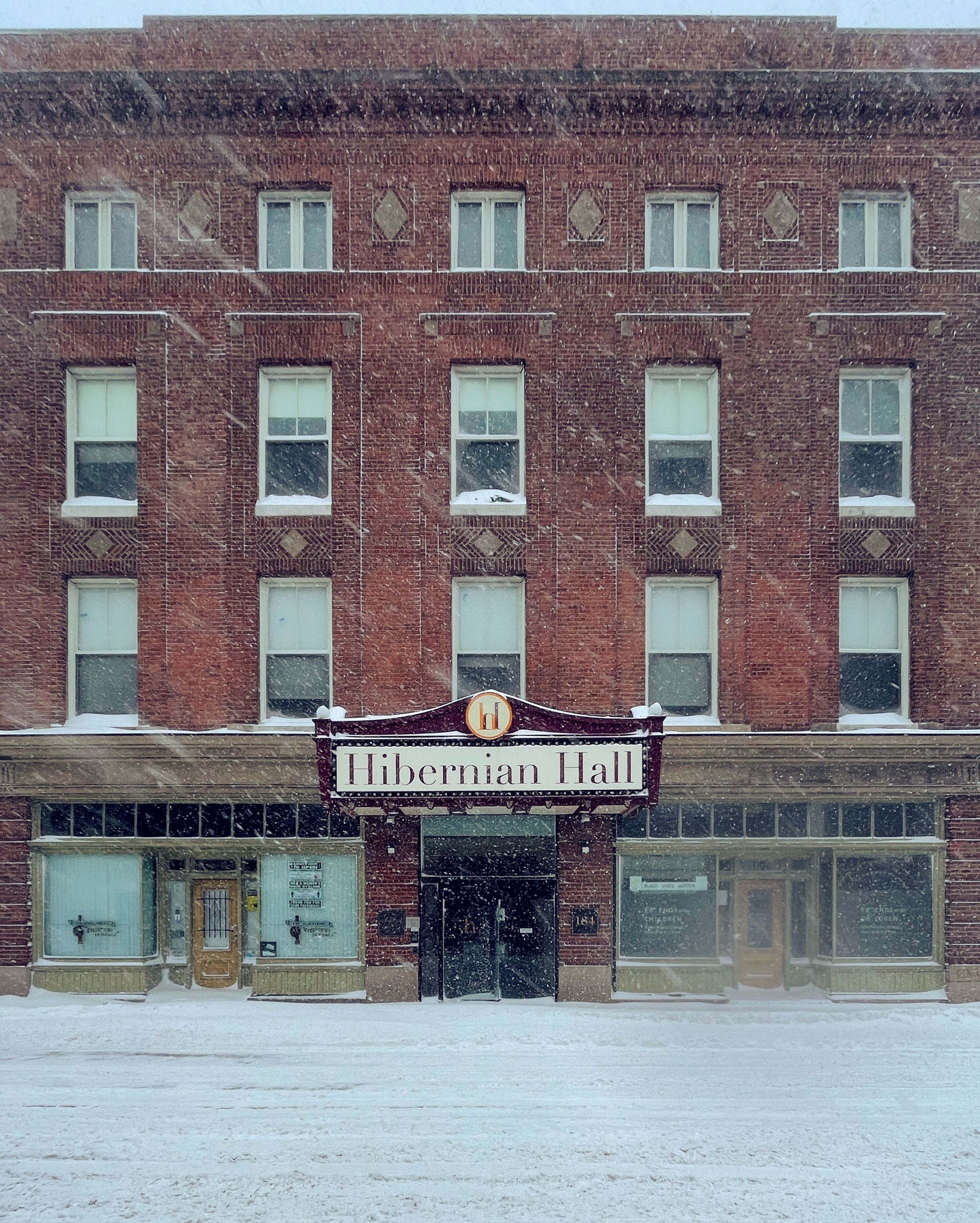 Hibernian Hall in Nubian Square. Now Madison Park Development Corporation