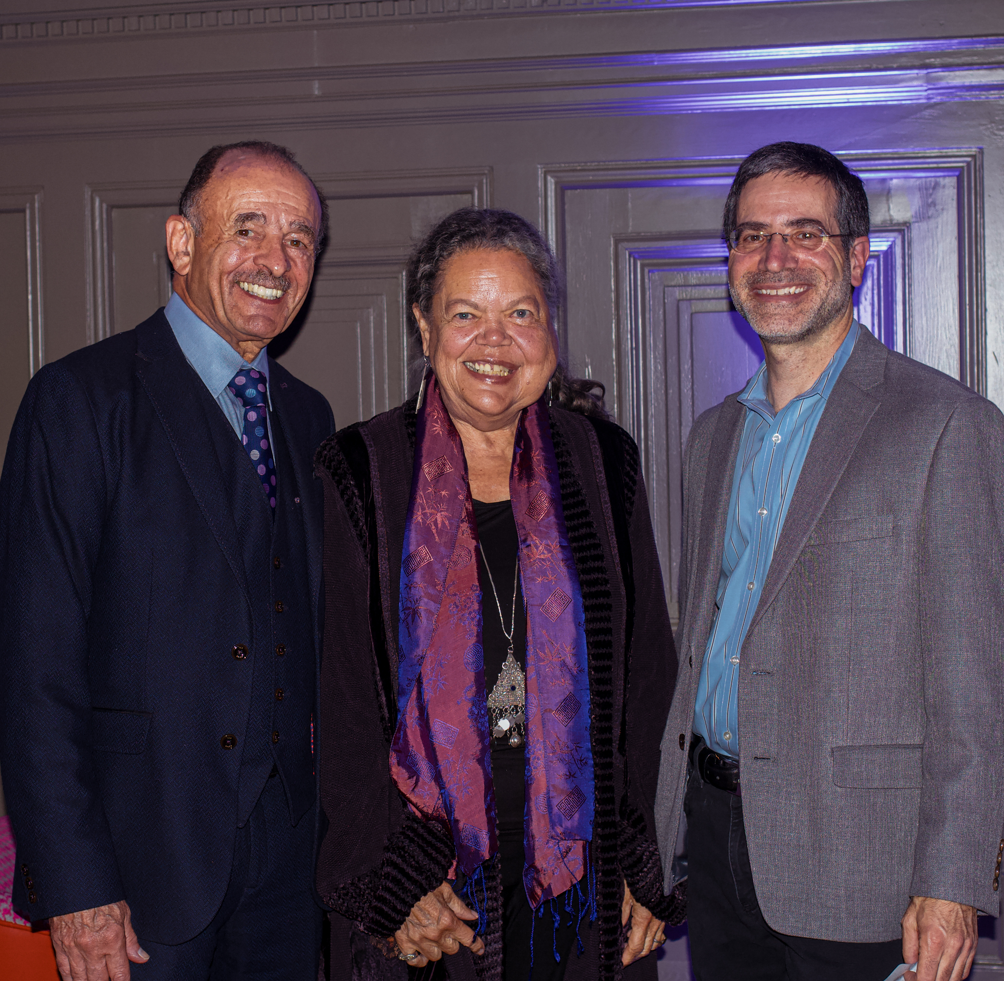 Left to right, John B. Cruz III, Marita Rivero, Greg Galer. 