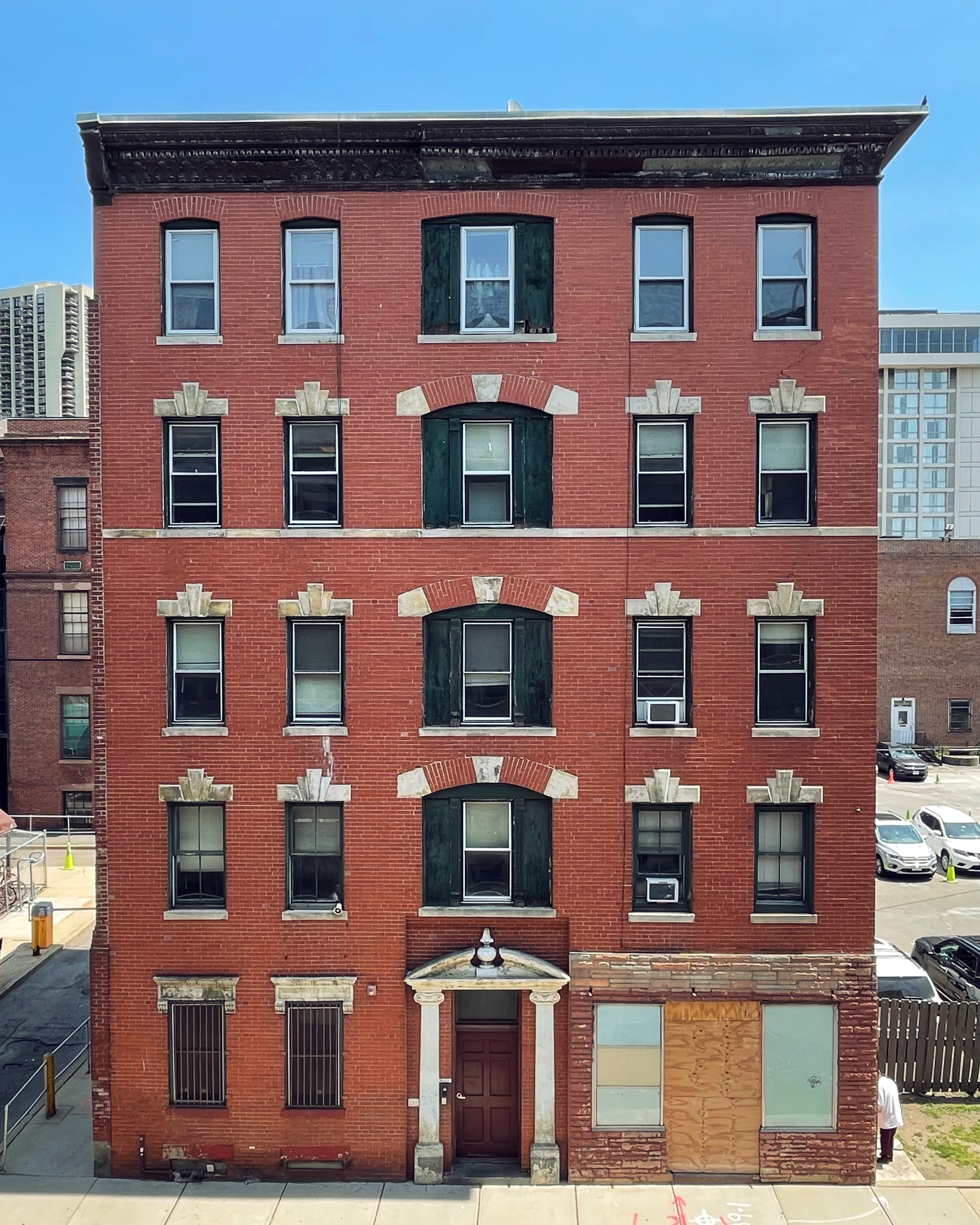 MGH Tenement before demolition