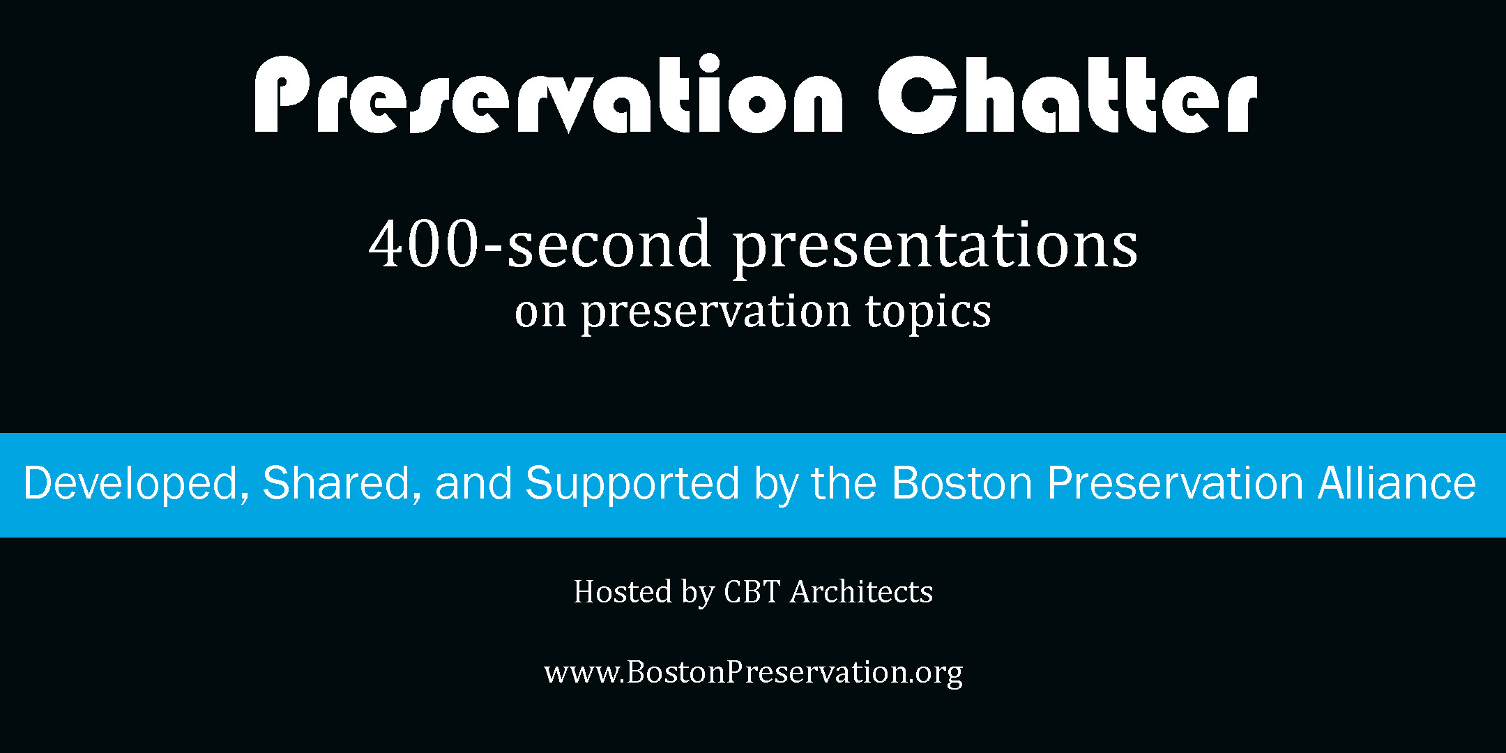 Preservation Chatter