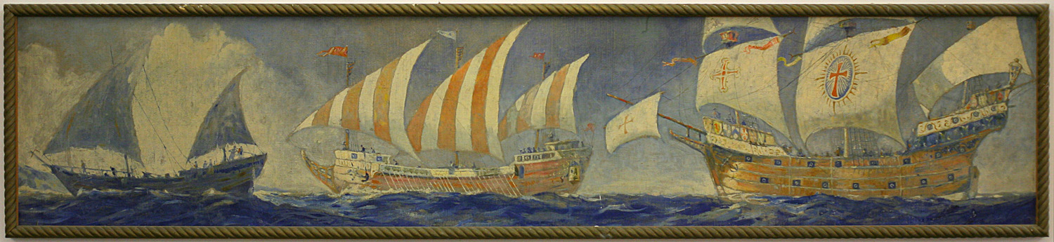 Ships Through The Ages at East Boston Library