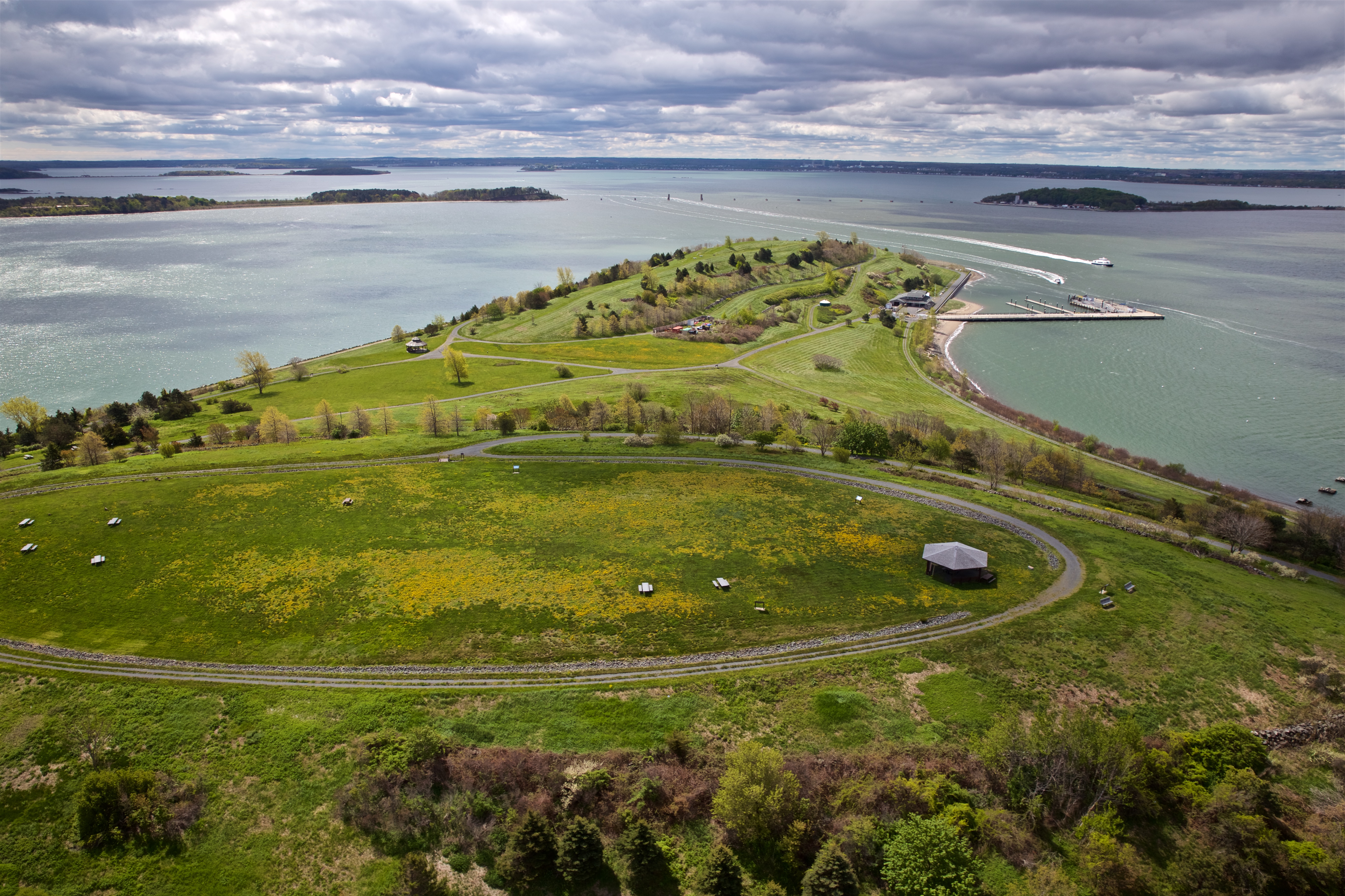 View from Spectacle Island