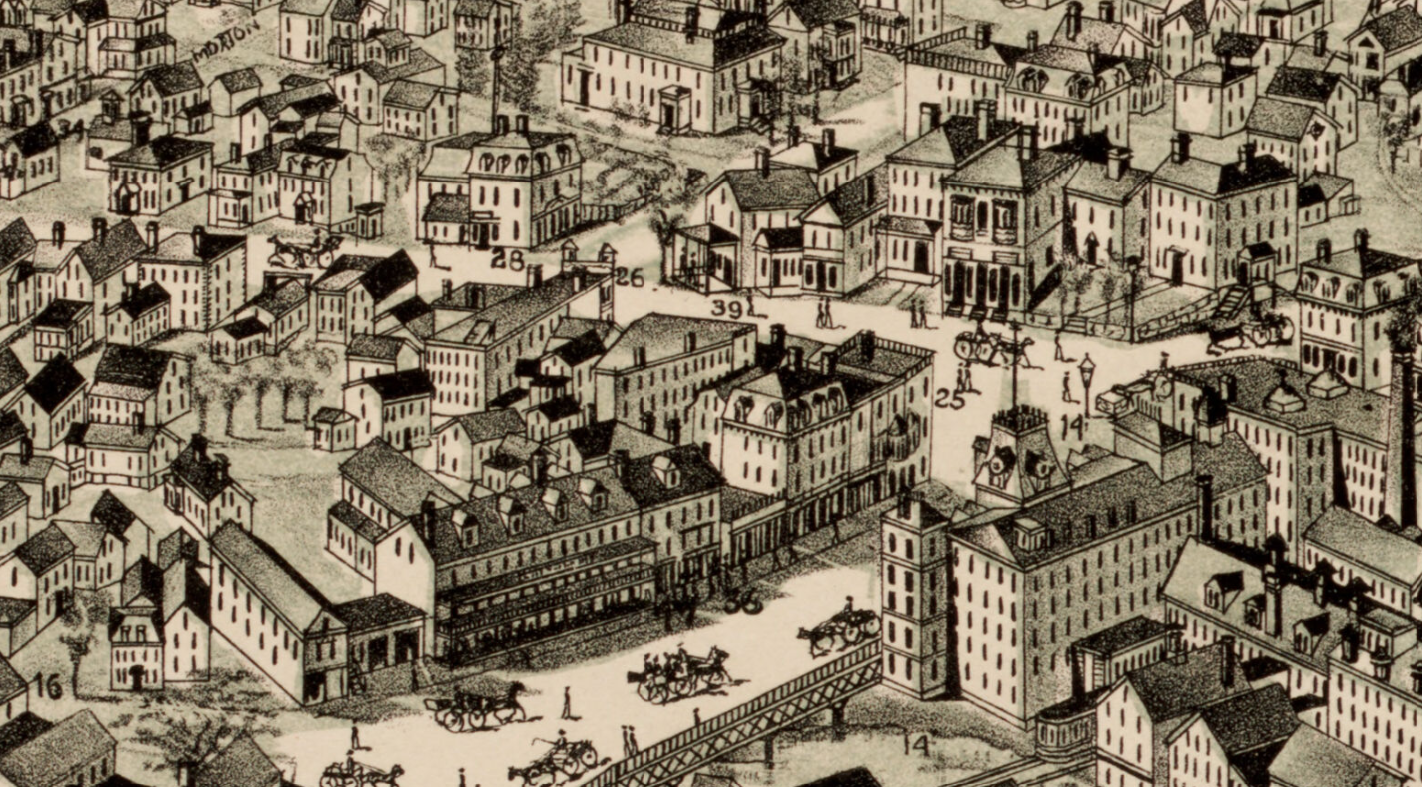 Historic Map of Dorchester
