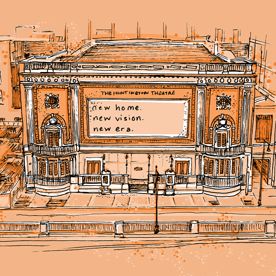 Huntington Theatre Illustration 